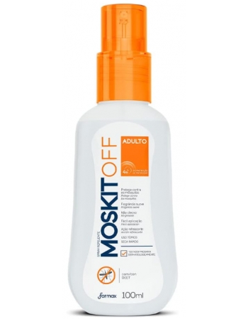 REPELENTE MOSKITOFF SPRAY OIL FREE 100ML