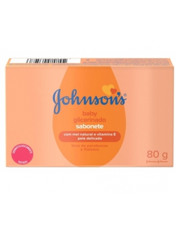 SABONETE JOHNSON´S BABY GLICERINADO 80G