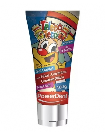 GEL DENTAL DENTINHO DENTÃO TUTTI-FRUTTI 100G