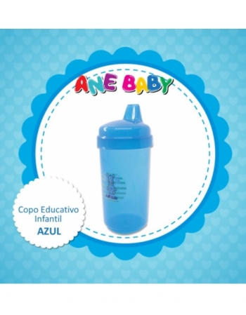 COPO EDUCATIVO INFANTIL AZUL ANE BABY