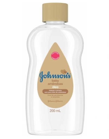 ÓLEO JOHNSON´S BABY AMÊNDOAS 200ML