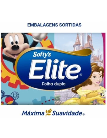 LENÇOS DE PAPEL SOFTY`S KIDS 1 CAIXA - 50 UNIDADES