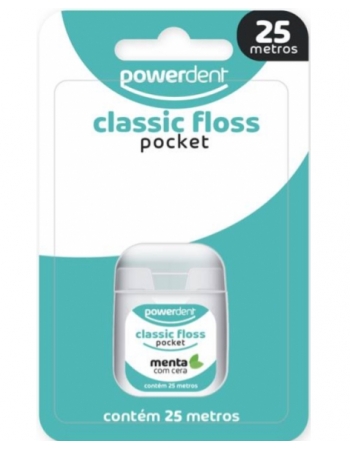 FIO DENTAL POWERDENT POCKET FLOSS 25M