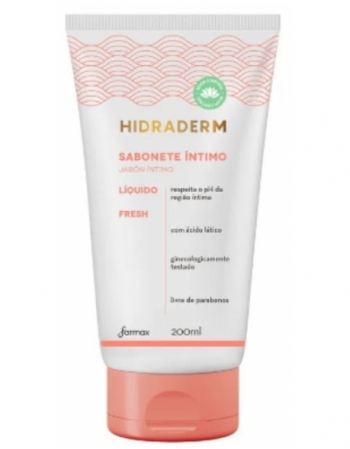 SABONETE LÍQUIDO ÍNTIMO FRESH HIDRADERM 200ML