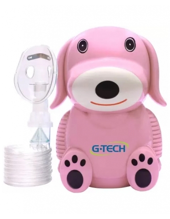 NEBULIZADOR E INALADOR NEBDOG ROSA G-TECH