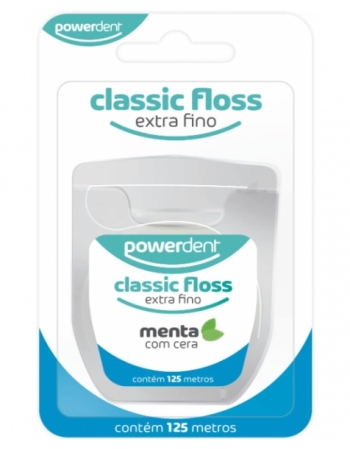 FIO DENTAL FLOSS FINO POWERDENT 125MTS