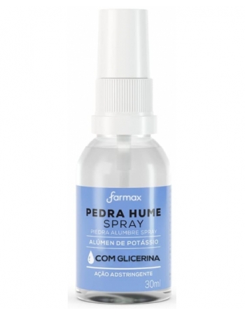 PEDRA HUME SPRAY COM GLICERINA FARMAX 30ML