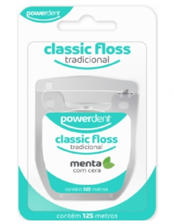 FIO DENTAL FLOSS TRADICIONAL POWERDENT 125MTS