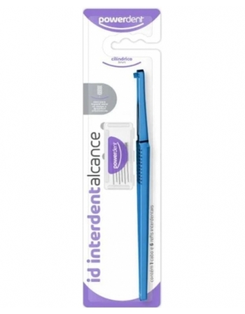 ESCOVA INTERDENTAL CABO + REFIL CILINDRO