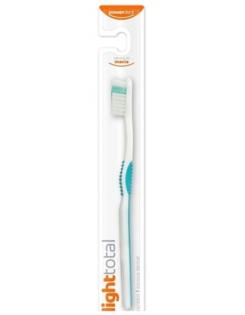 ESCOVA DENTAL LIGHT TOTAL POWERDENT - CORES SORTIDAS