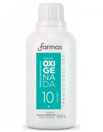 ÁGUA OXIGENADA CREMOSA 10V FARMAX 90ML