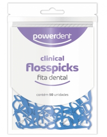 FITA DENTAL FLOSSPICKS - 50 UNIDADES