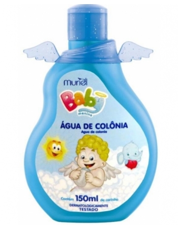 ÁGUA DE COLÔNIA BABY MURIEL AZUL 150ML