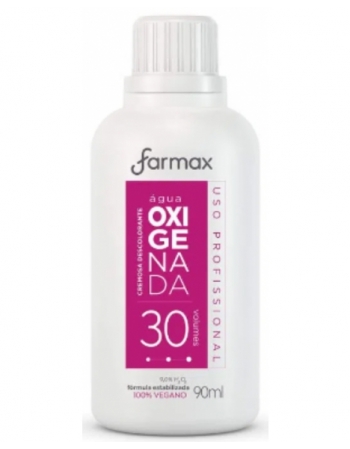 ÁGUA OXIGENADA CREMOSA FARMAX 30V 90ML