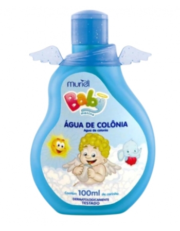 ÁGUA DE COLÔNIA BABY MURIEL AZUL 100ML