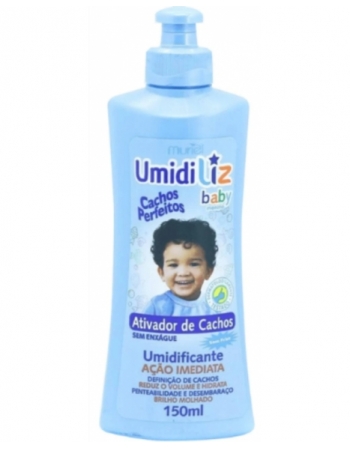 ATIVADOR DE CACHOS UMIDILIZ BABY AZUL MURIEL 150ML