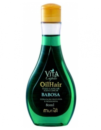 ÓLEO CAPILAR VITA CAPILI BABOSA MURIEL 80ML