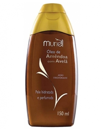 ÓLEO CORPORAL AMÊNDOAS COM AVELÃ MURIEL 150ML