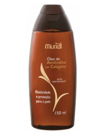 ÓLEO CORPORAL AMÊNDOAS COM COLÁGENO MURIEL 150ML