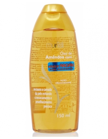 ÓLEO CORPORAL AMÊNDOAS COM ARGAN MURIEL 150ML