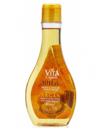 ÓLEO CAPILAR VITA CAPILI ARGAN MURIEL 80ML