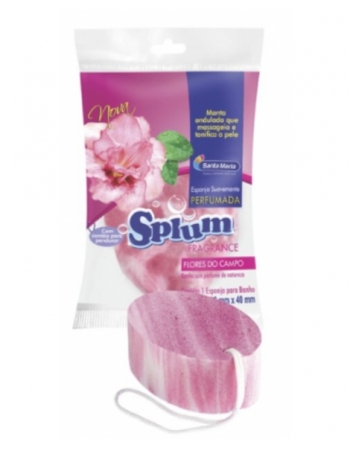 ESPONJA BANHO SPLUM FRAGRANCE - CORES SORTIDAS