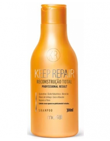 KEEP REPAIR SHAMPOO RECONSTRUÇÃO TOTAL MURIEL 300ML