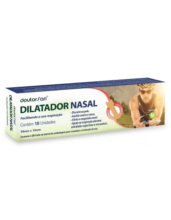 DILATADOR NASAL DOUTORSAN M - 10 UNIDADES