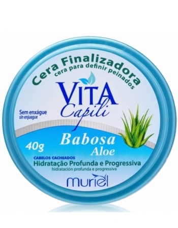 CERA FINALIZADORA CAPILAR VITA CAPILI MURIEL BABOSA 40G