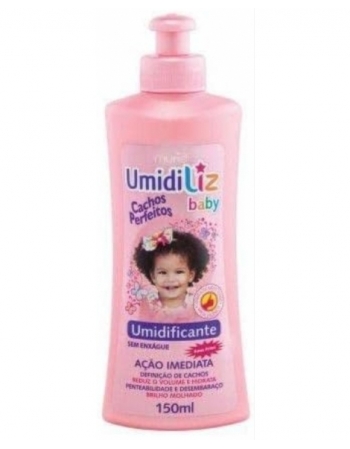 ATIVADOR DE CACHOS UMIDILIZ BABY ROSA MURIEL 150ML